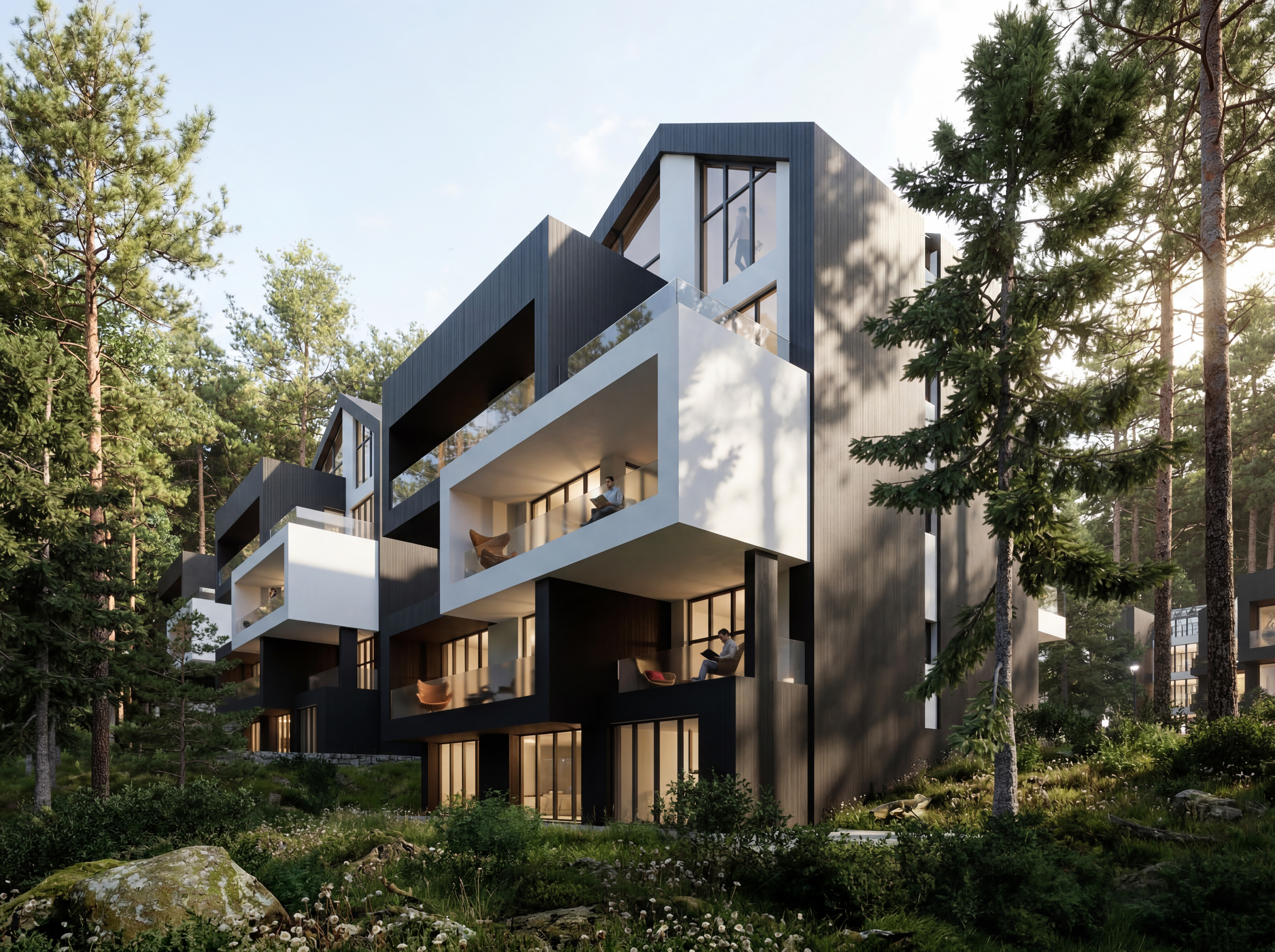 Residential Complex — facade view