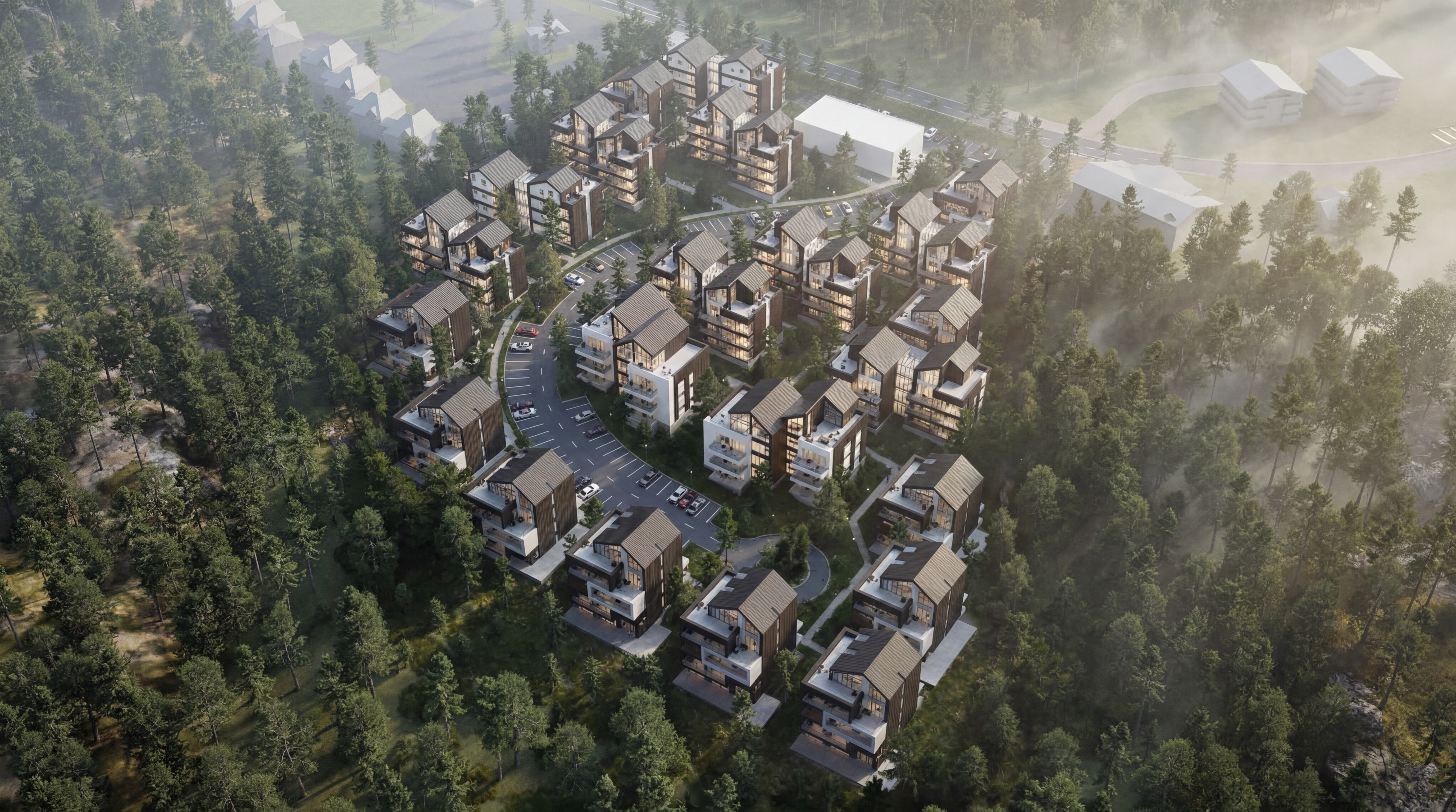 Residential Complex — elevation study